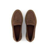 Cara Loafer Dark Brown Leather