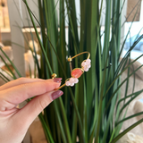 Pink Cluster Bangle