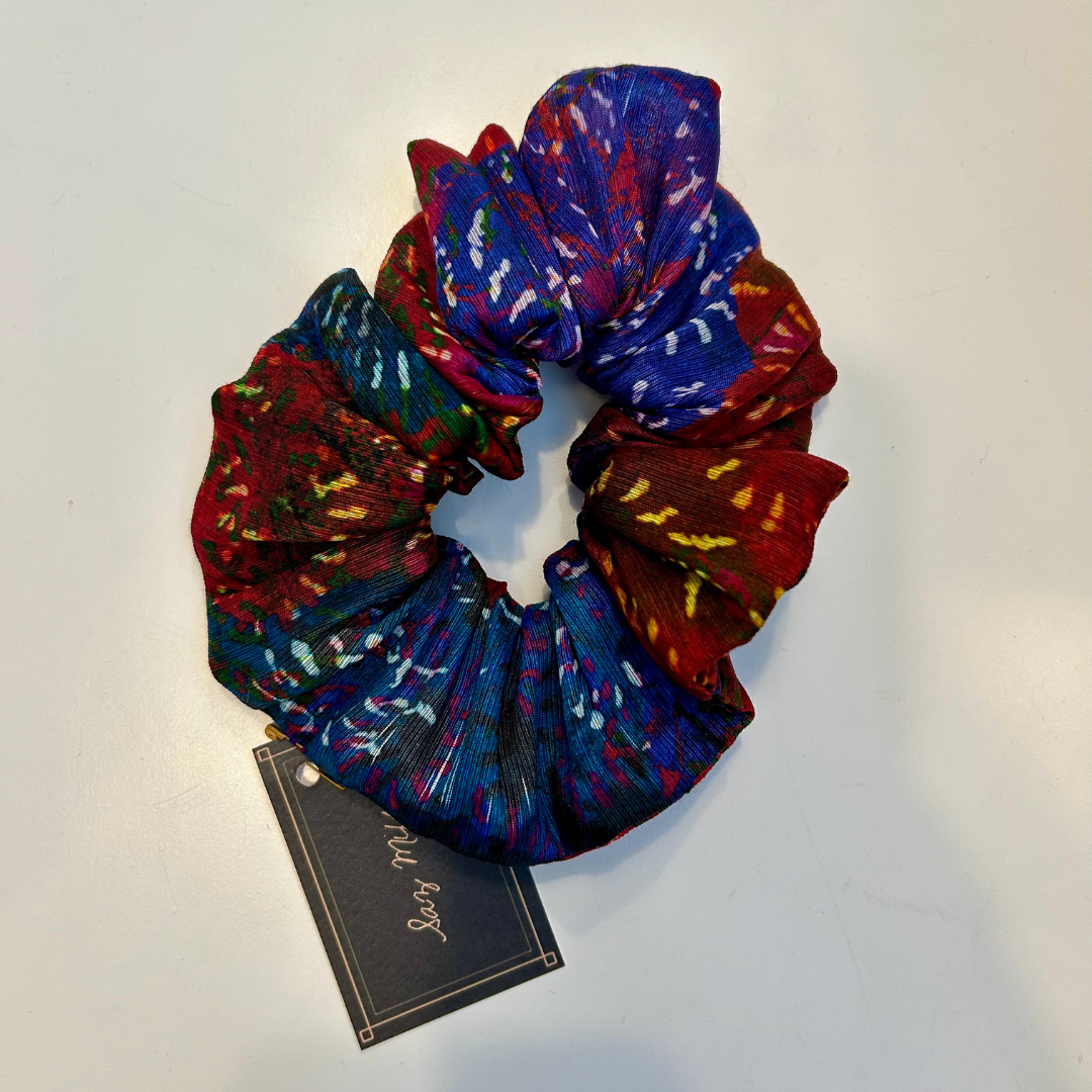 Flecha Silk Linen Hair Tie