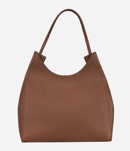 TINA Large Vegan Tote bag - Arbor Pecan