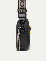 NYLON BRIDGE BLACK SHOULDER BAG