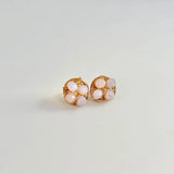 Pink Stud Earrings