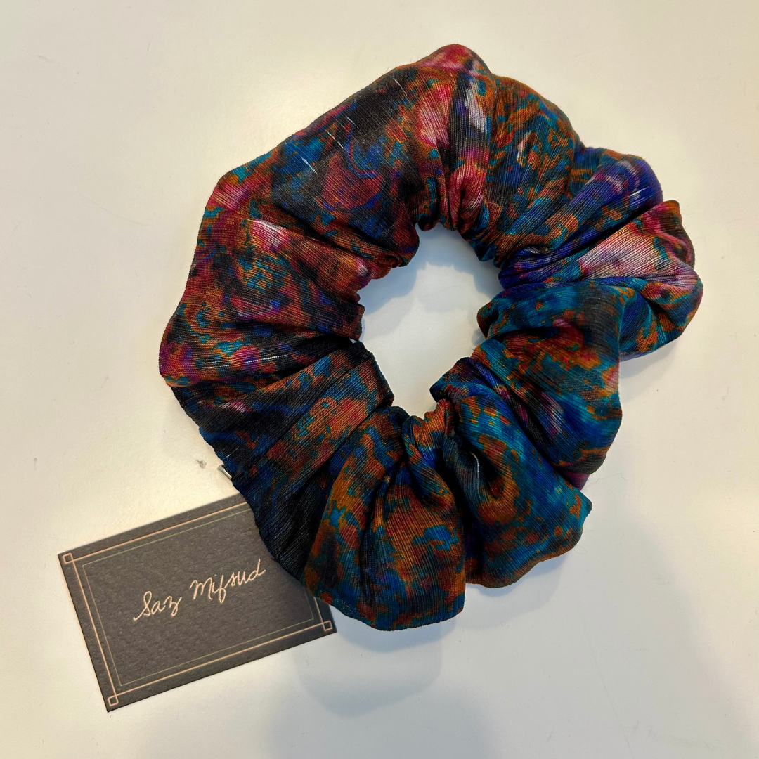 Suola Silk Linen Hair Tie