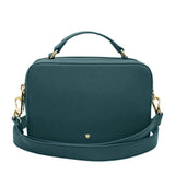 Emerald Hudson Top Vegan Leather Bag