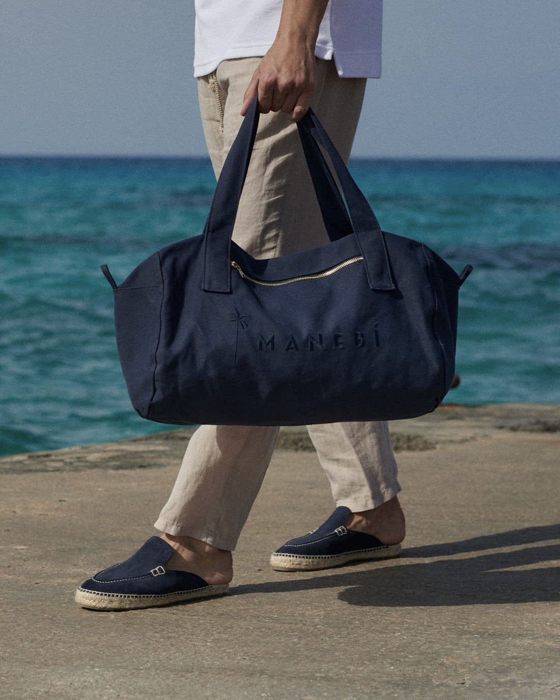 Canvas La havana weekend bag Patriot Blue