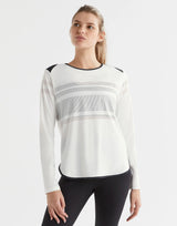 Bella Long Sleeve Top - White