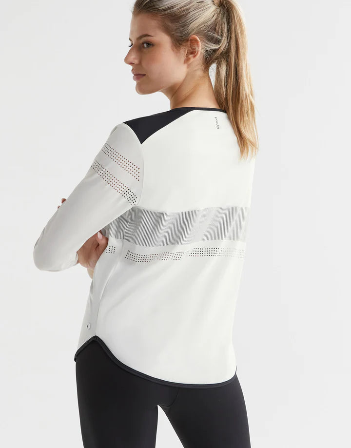 Bella Long Sleeve Top - White