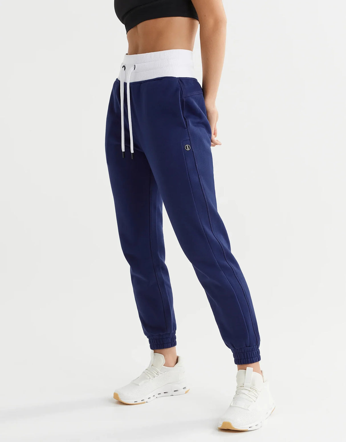 Erica Trackpant Blue Depths & Signature Bright White