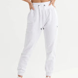 Erica Trackpant - Misty Grey Marle & Bright White