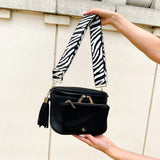 Black Rumer Sling Bag