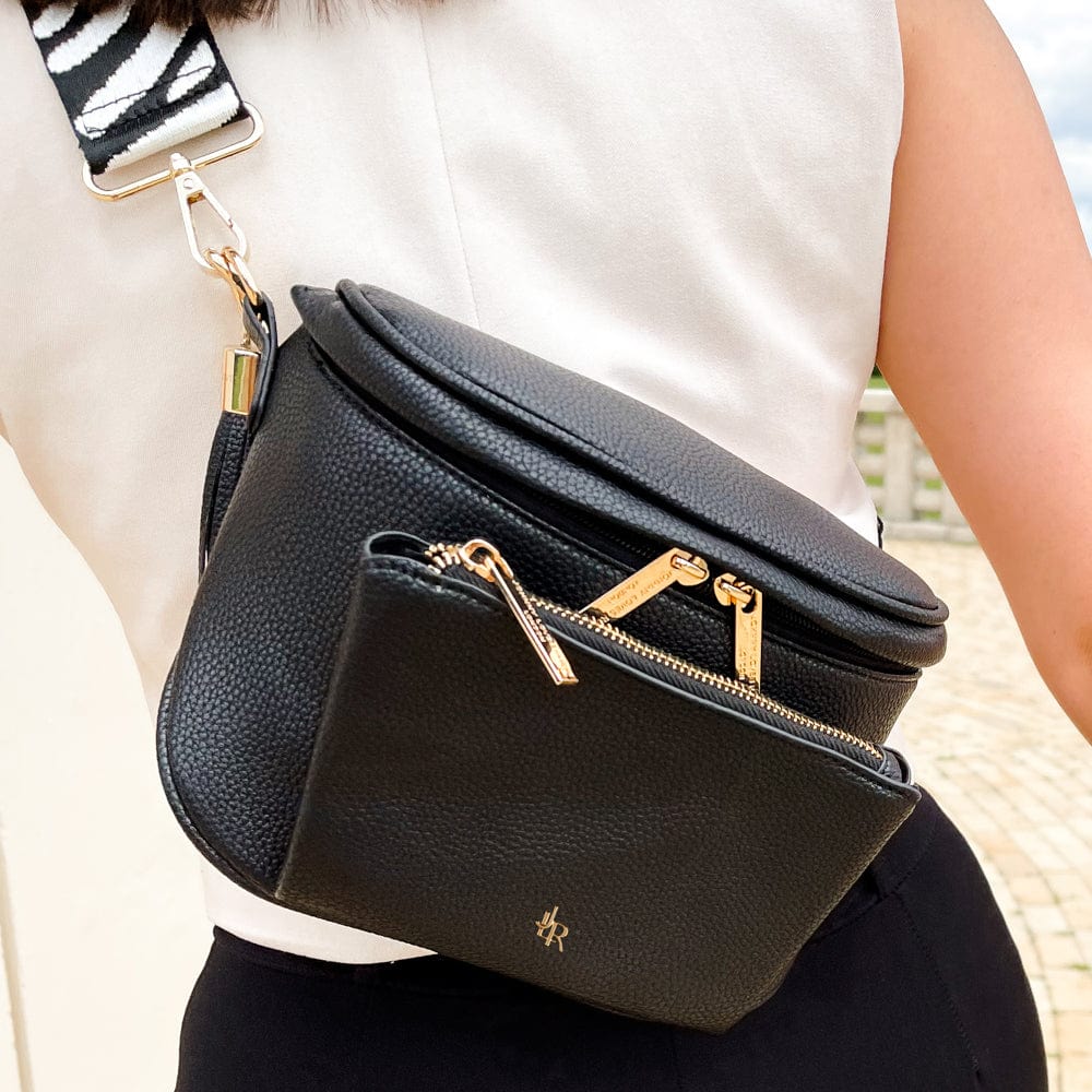 Black Rumer Sling Bag