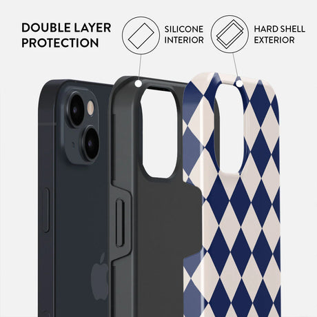 Burga Check & Mate iPhone 15 Phone Case