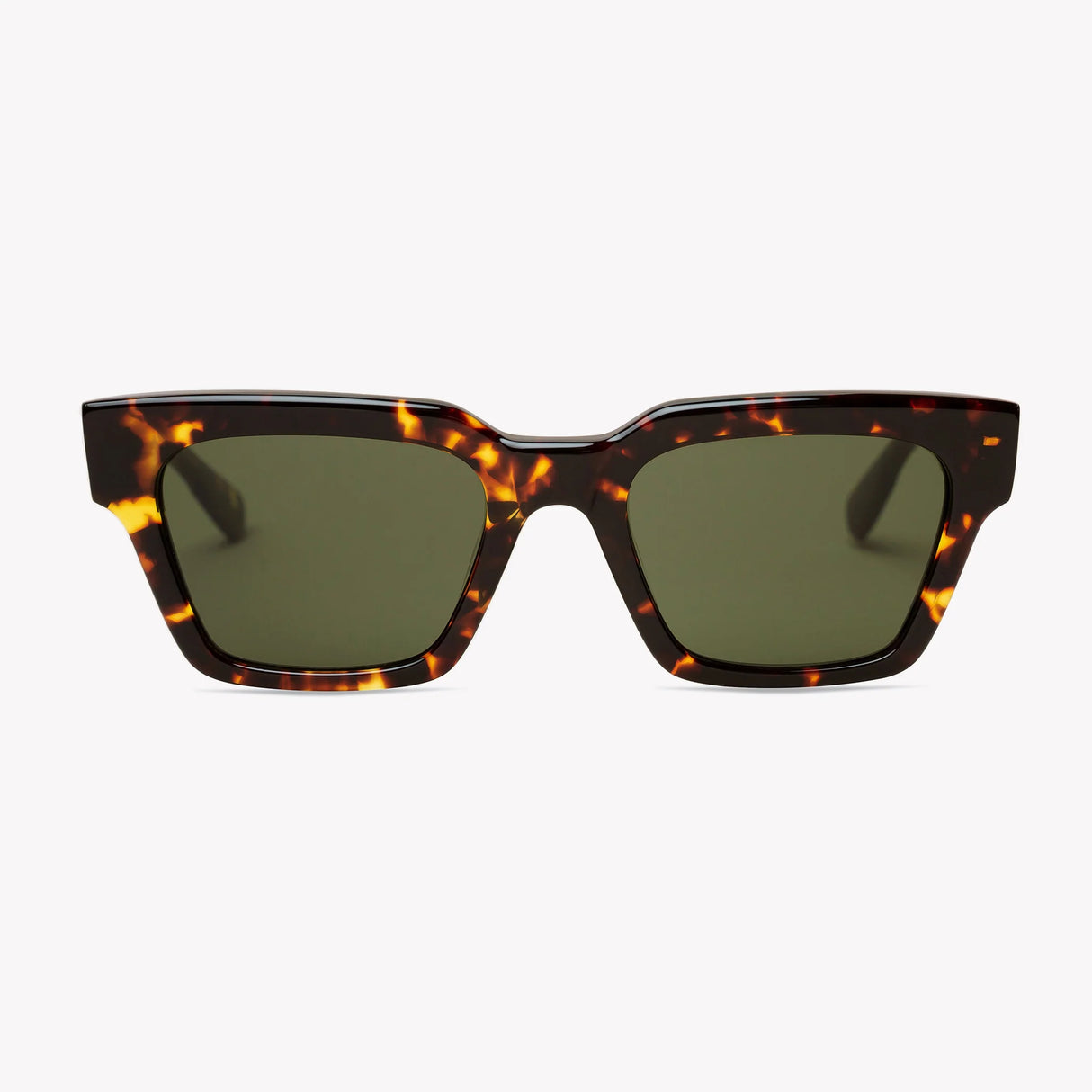 Burga No Flashes Maple Tortoise/Olive Sunglasses