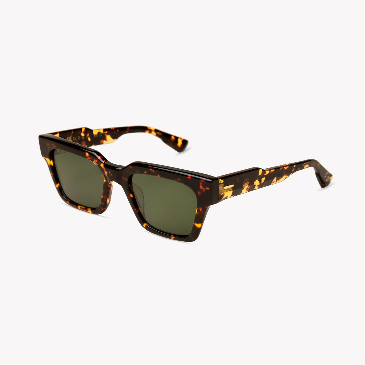 Burga No Flashes Maple Tortoise/Olive Sunglasses