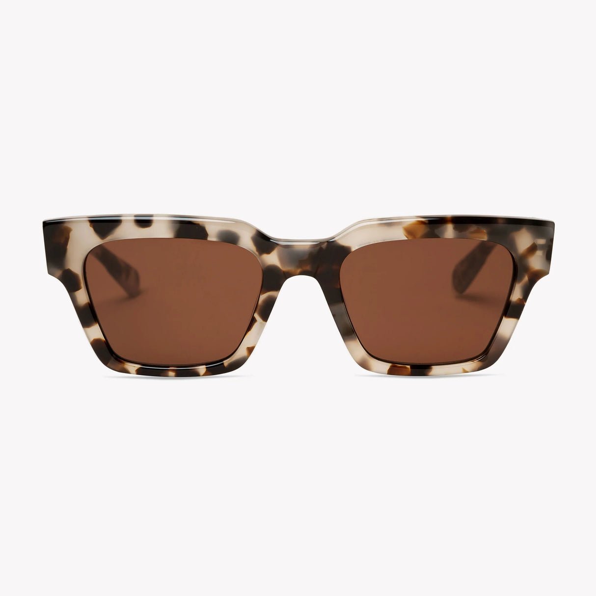 Burga No Flashes Blush Tortoise/Coffee Brown Sunglasses