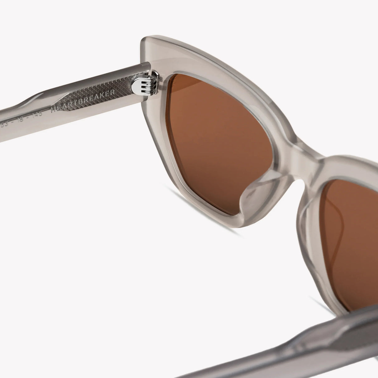 Burga Heartbreaker Silk Grey/Hazelnut Brown Sunglasses