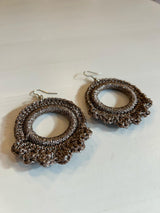 Bronze Earrings with loop