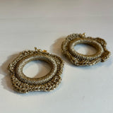 Gold loop Earrings