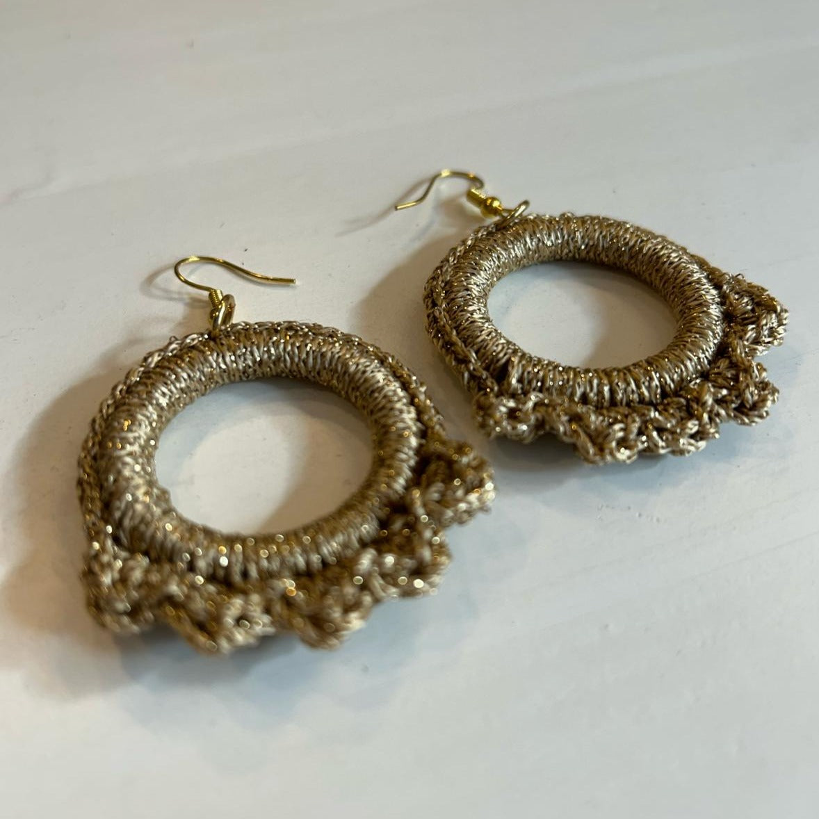 Gold loop Earrings