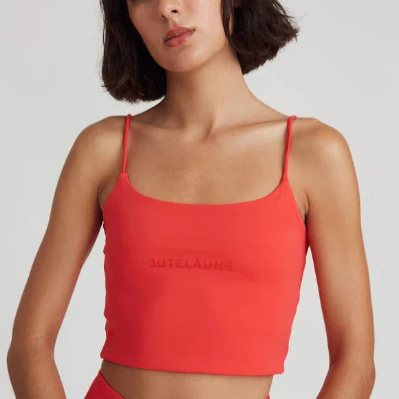 Yoga Top Coral