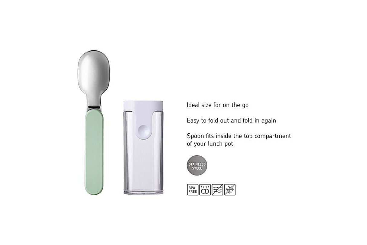 Folding spoon Ellipse - Nordic sage