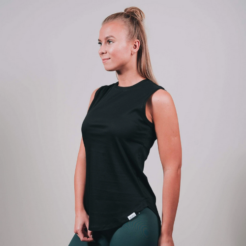 Eco Tank  Top - Black