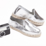 Silver Classic Slippers