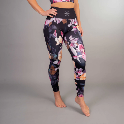 Floral Night Pocket Tights