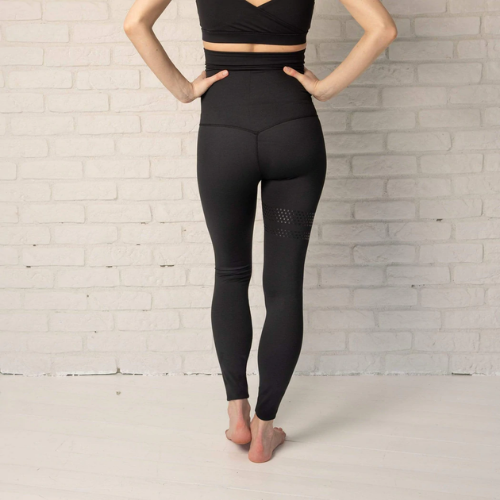 Black Maternity Tights