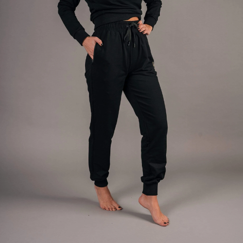 Women's Pants, Sweatpants & Joggers - Loose Fit in Black