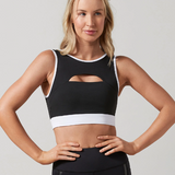 Marlow Sports Bra in Tarmac Black