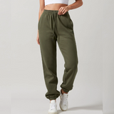 Kora Track Pants in Olivine