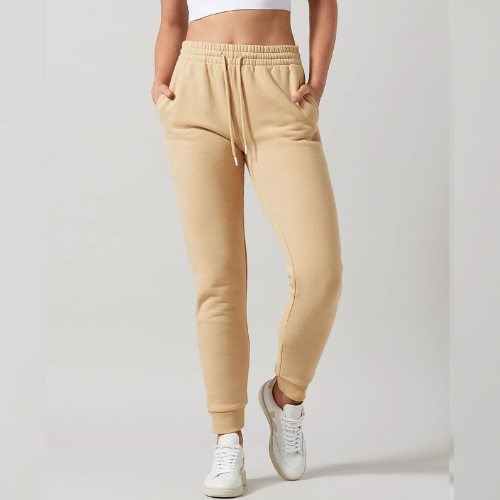 Millie Track Pants in Almond