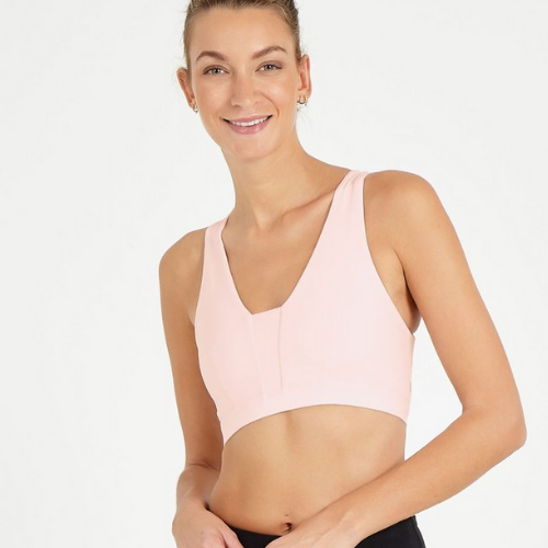 Butterfly Sports Bra Blush