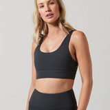 Thea Sports Bra in Coal