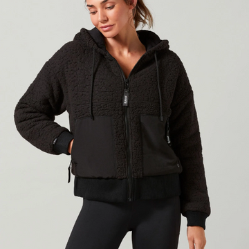 SweatyRocks Women's Activewear Long Sleeve High Neck Full Zip Sports Jacket  Sheer Track Coat with Pocket White S at Amazon Women's Clothing store