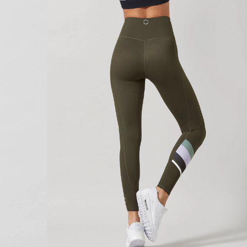 Rochelle Black Olive Leggings