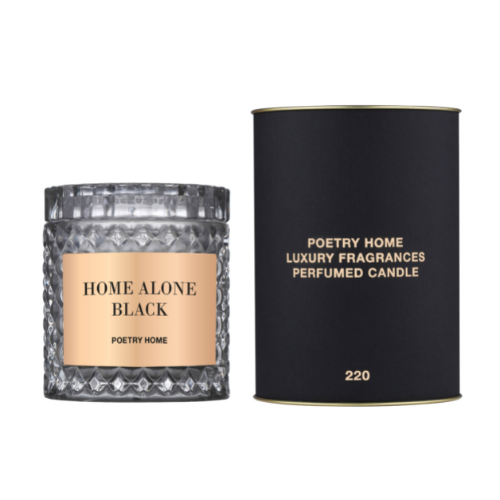 Home Alone Black 220g - Candle