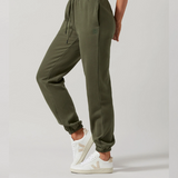 Kora Track Pants in Olivine