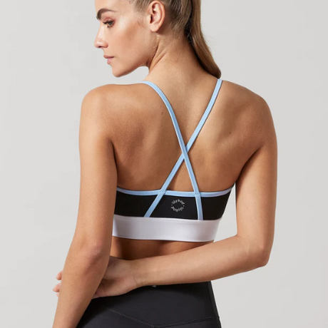 Karvina-2X Black/Citrus Sport Bra