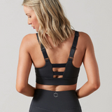 Thea Sports Bra in Coal