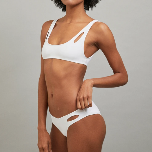 Melpomene Bottom - White