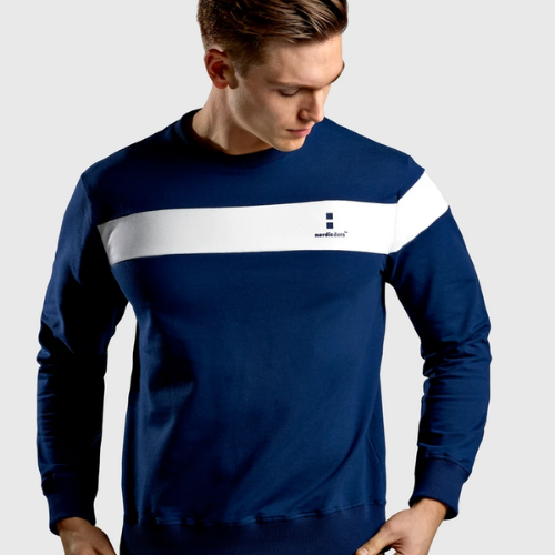 Organic Base Sweatshirt Navy