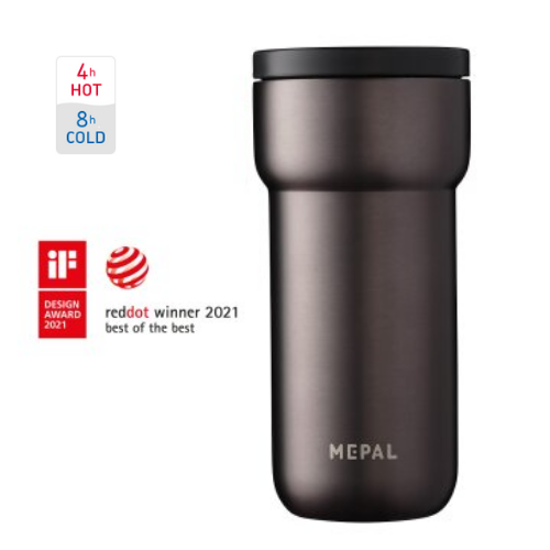 Insulated mug Ellipse - Titanium