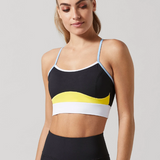 Karvina-2X Black/Citrus Sport Bra