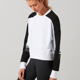 Alyna Sweater in White and Black