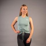 Emerald Drawstring Tank Top