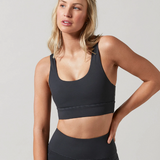 Thea Sports Bra in Coal