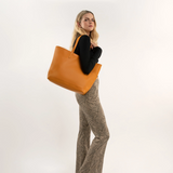 SCHLEPP Vegan Tote Bag - Arbor Marigold