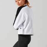 Alyna Sweater in White and Black